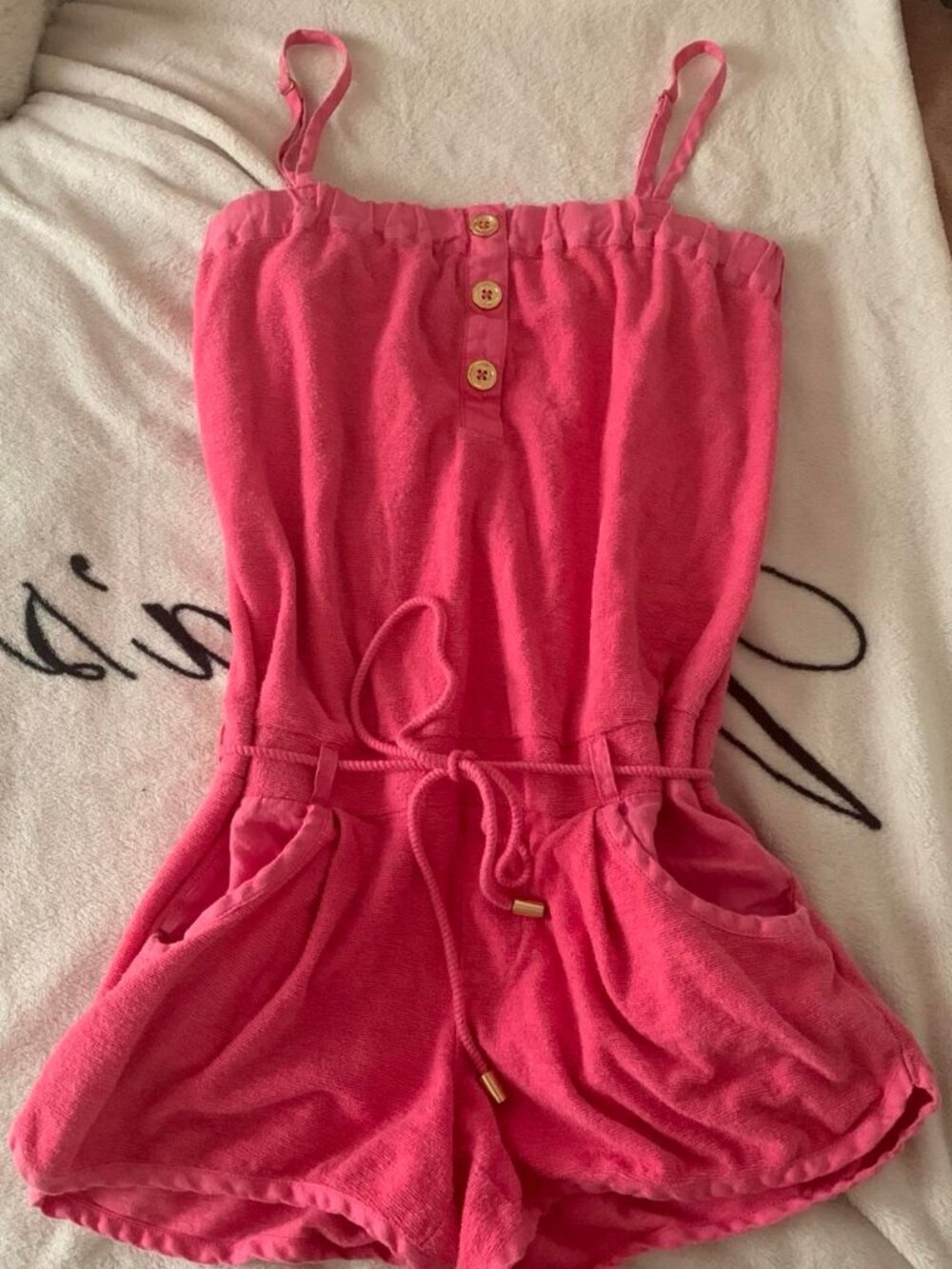 pink juicy couture romper